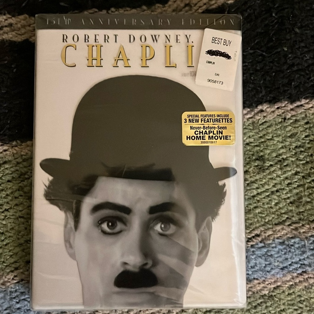 BNWT-Chaplin the movie on DVD *Anniversary edition